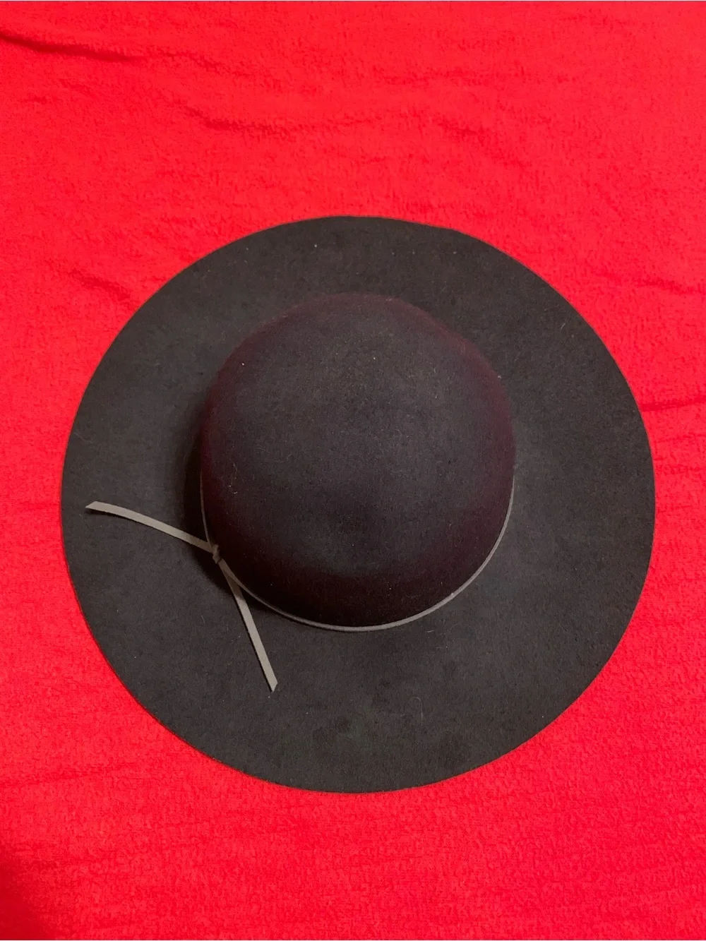 Vintage San Diego Hat Company Felted Wool Floppy Fedora Hat Black - Picture 9 of 16